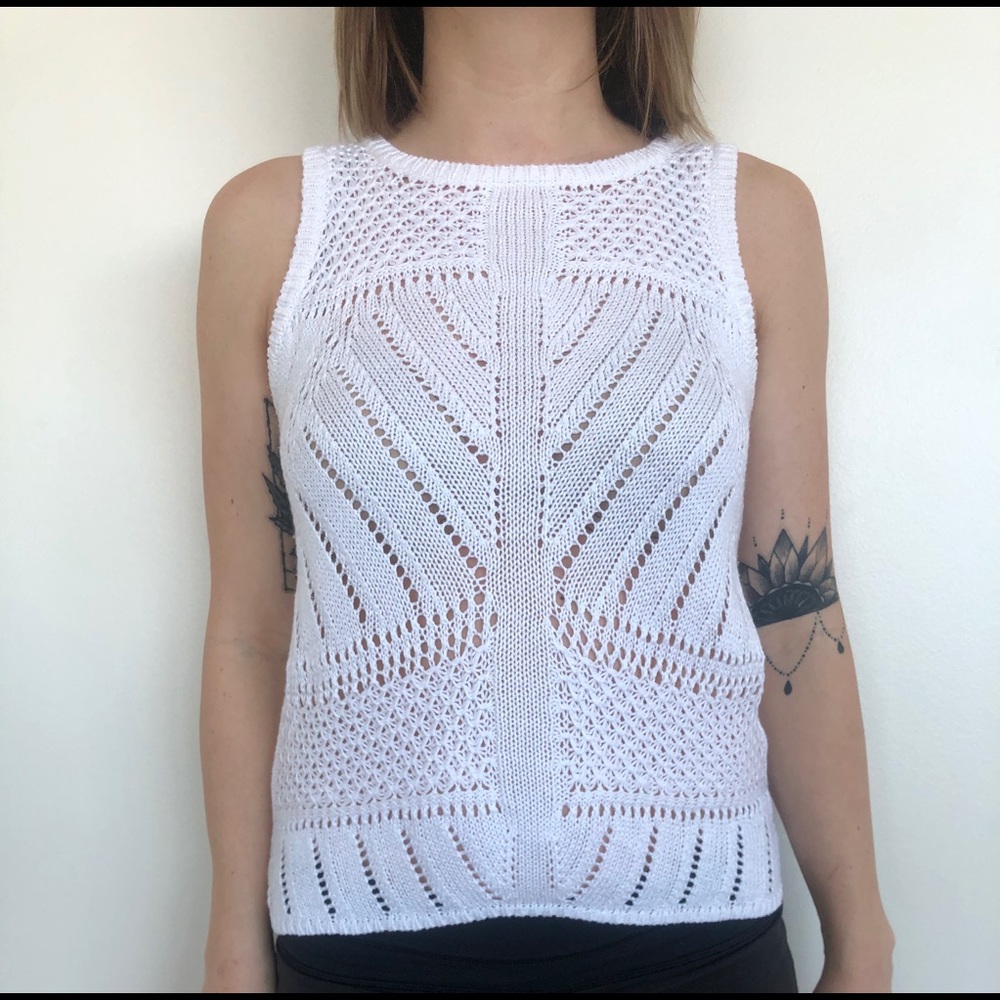 Cupcakes & Cashmere sweater tank